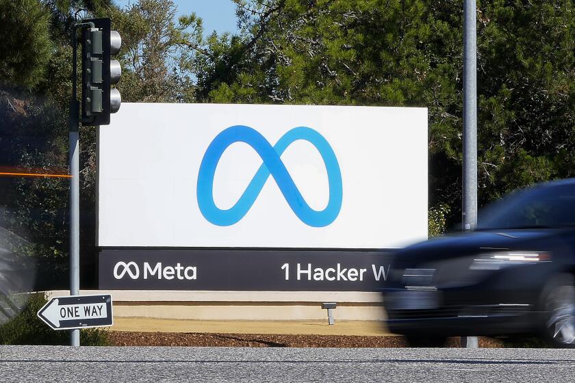 Meta, headquartered in Menlo Park, is among the tech giants affected by California's strict new AI content labeling rules.