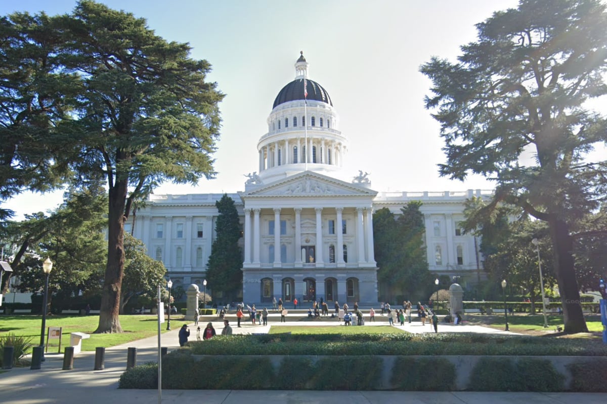 California State Capitol, Sacramento.