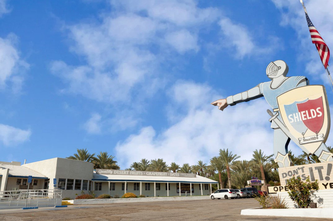 Shields Date Garden, a historic roadside attraction on Highway 111, has served its signature date shakes to visitors for decades.